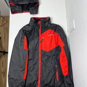 WEATHERPROOF youth ski snowboard jacket sz L 14-16